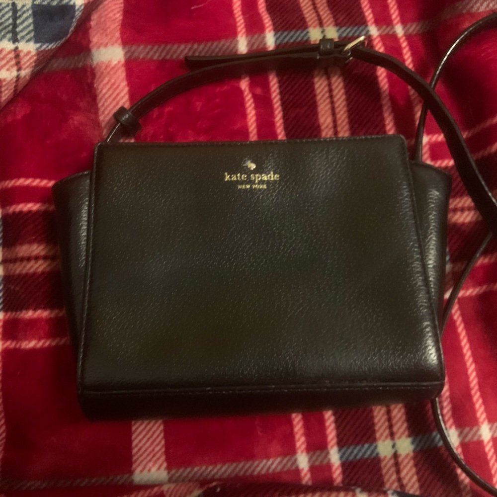 Black Kate Spade crossbody